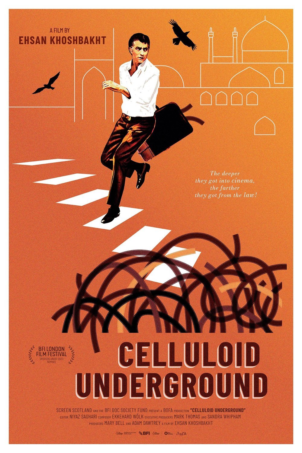 L'affiche du film Celluloid Underground [2023]
