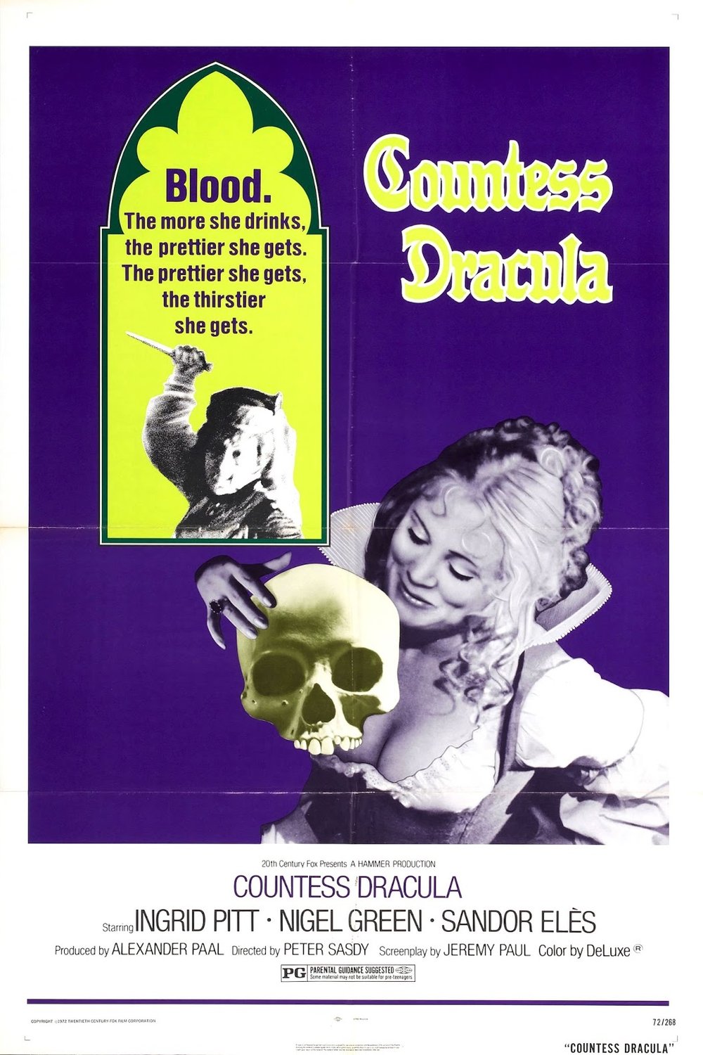 L'affiche du film Countess Dracula