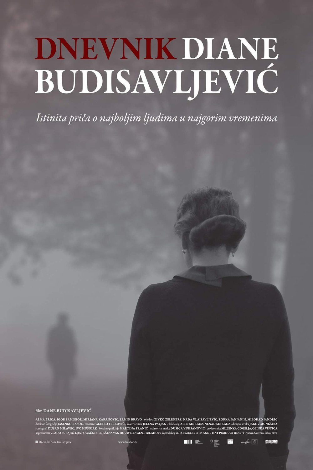 Croatian poster of the movie Dnevnik Diane Budisavljevic