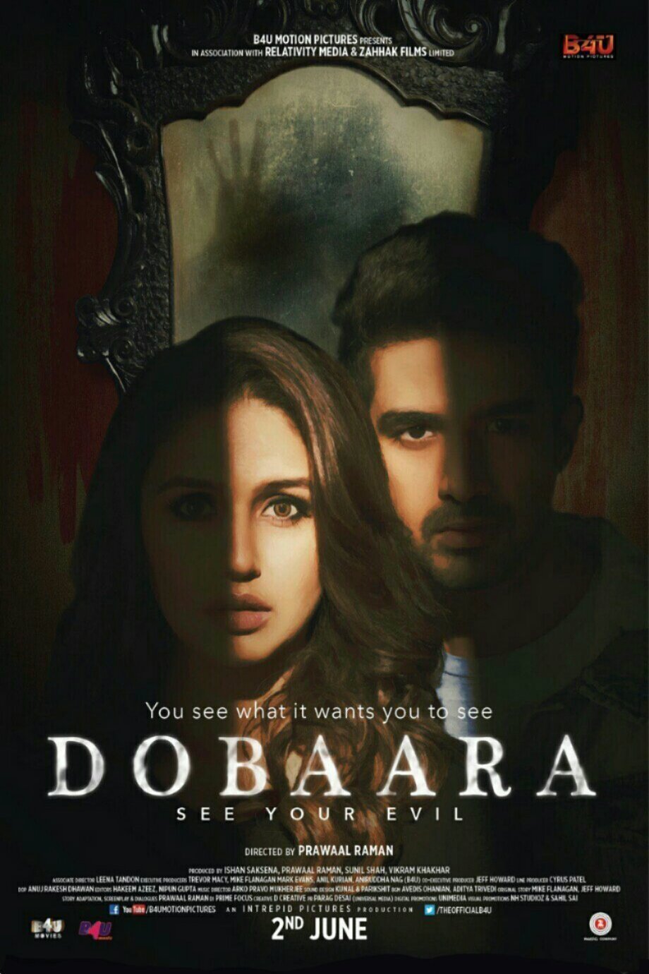 Hindi poster of the movie Dobaara: See Your Evil