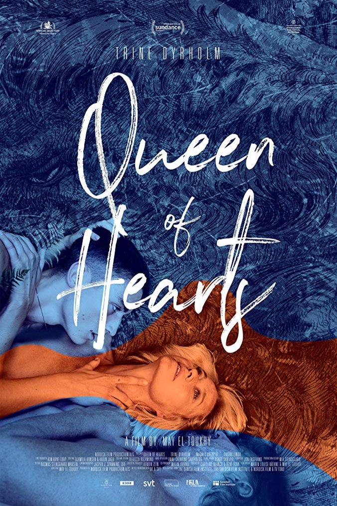Danish poster of the movie Queen of Hearts