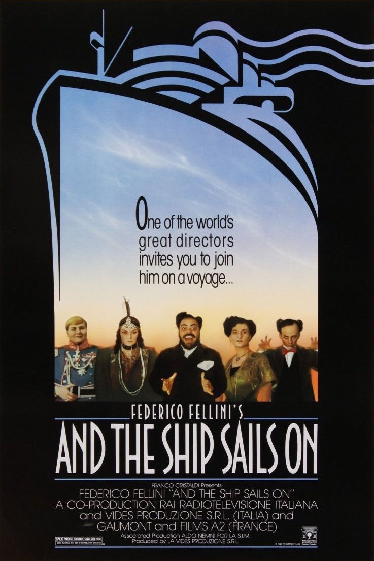Poster of the movie And the Ship Sails On