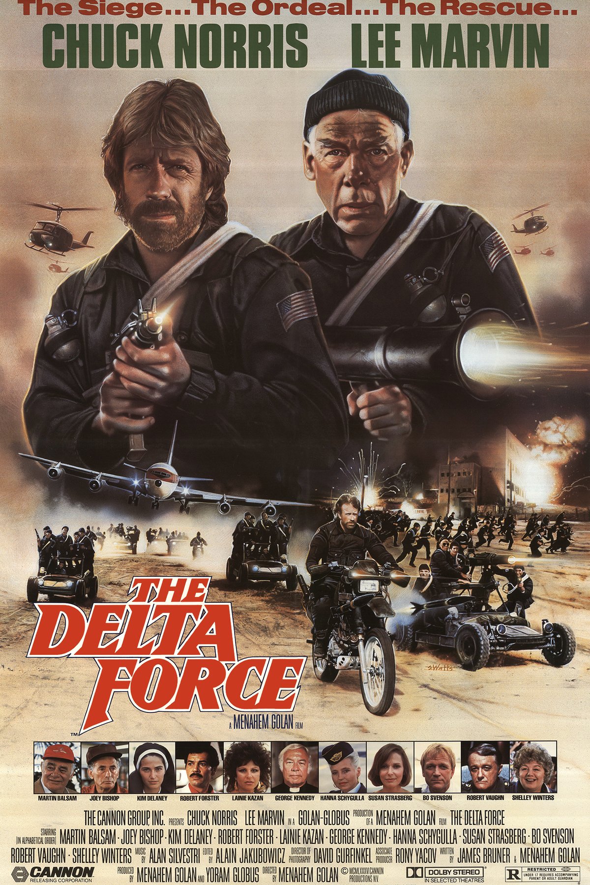 L'affiche du film Delta Force [1986]