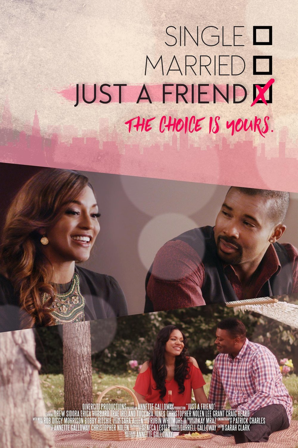 L'affiche du film Just a Friend