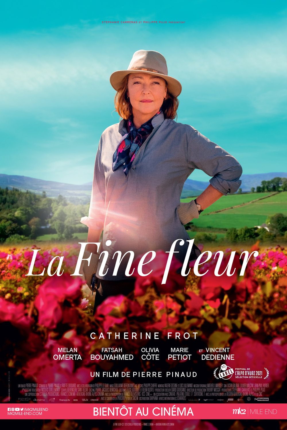 L'affiche du film La fine fleur
