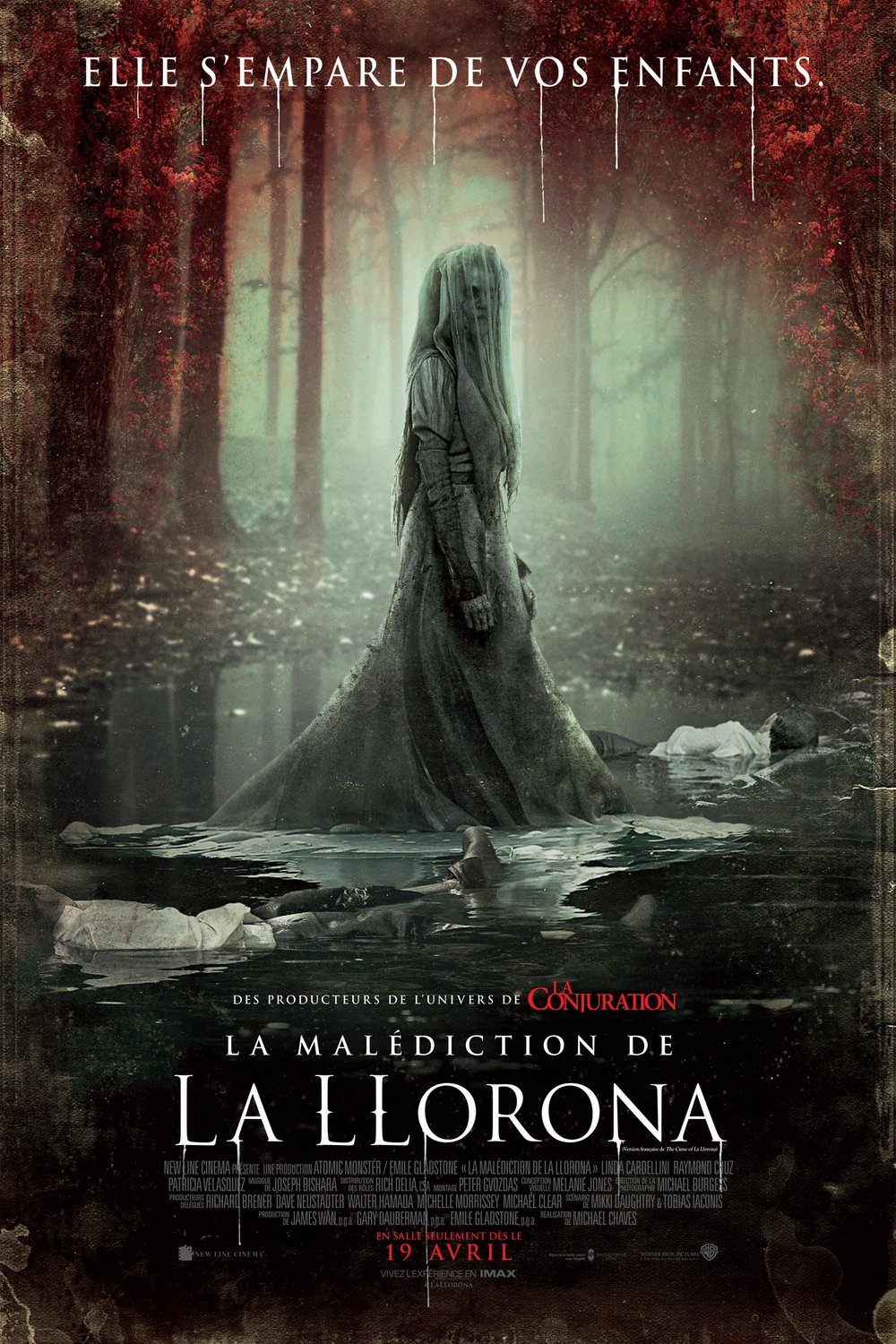 L'affiche du film La Malédiction de La Llorona