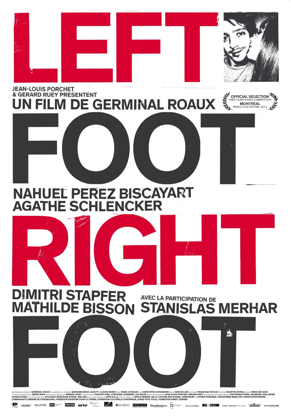 L'affiche du film Left Foot Right Foot