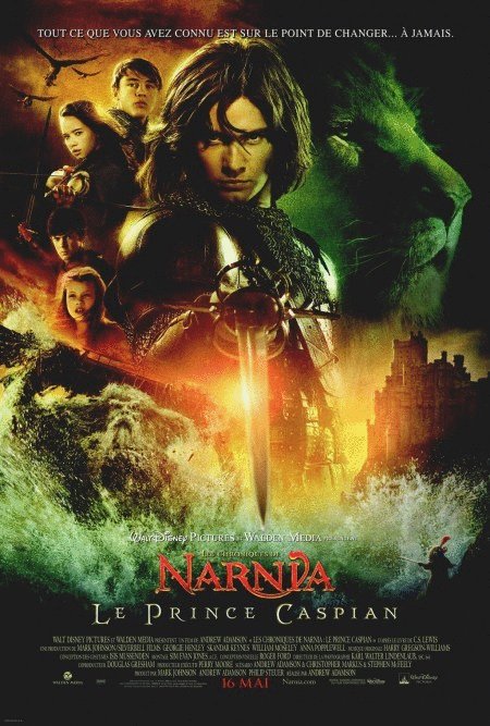 L'affiche du film Les Chroniques de Narnia: Le prince Caspian