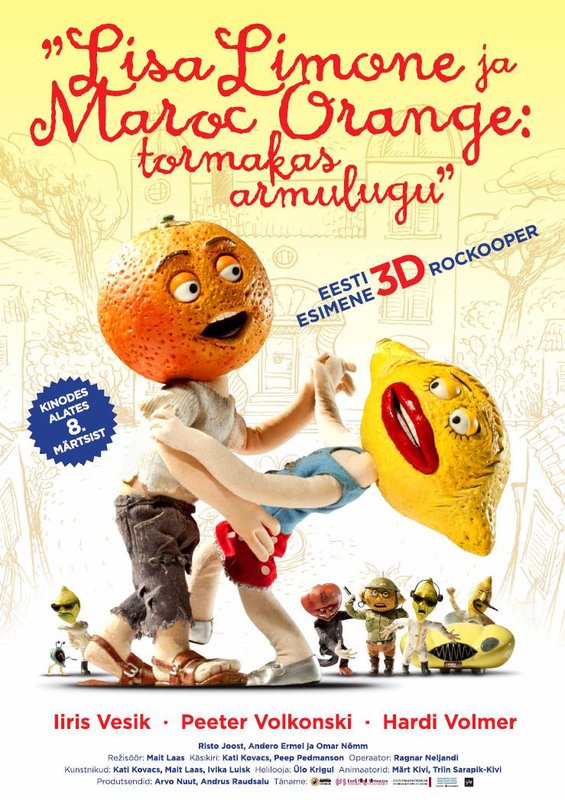 L'affiche du film Lisa Limone ja Maroc Orange: Tormakas armulugu