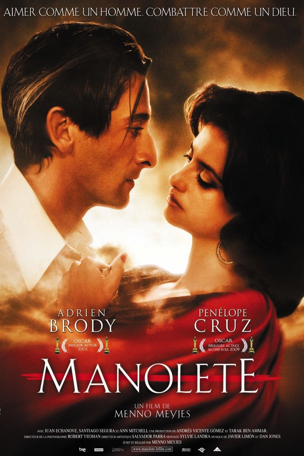 L'affiche du film Manolete