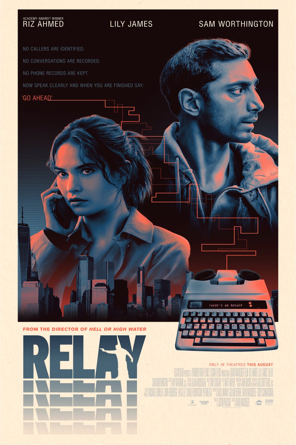 L'affiche du film Relay [2024]