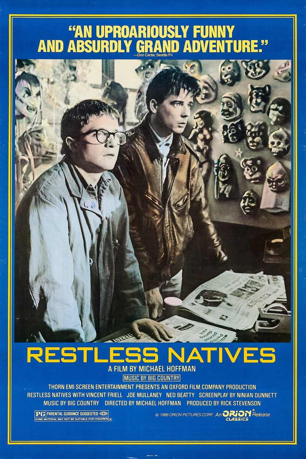 L'affiche du film Restless Natives