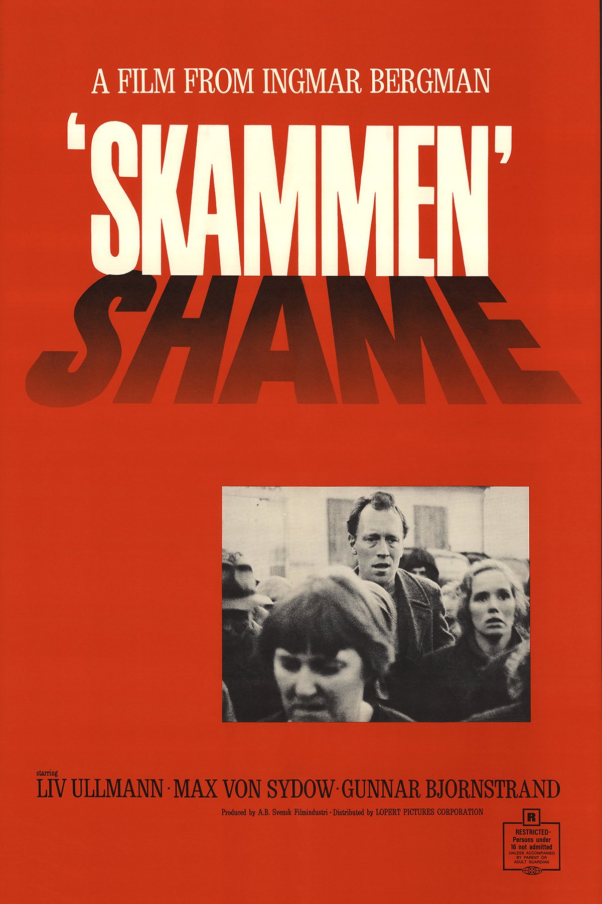 L'affiche du film La Honte [1968]