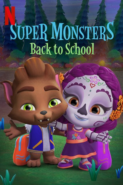 L'affiche du film Super Monsters Back to School
