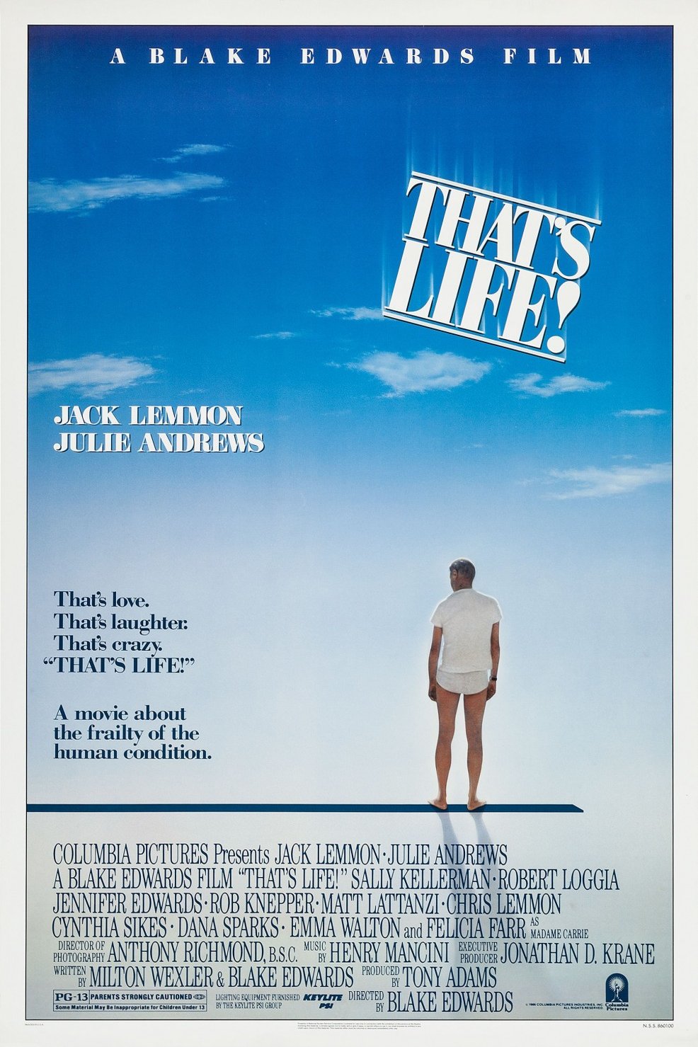 L'affiche du film That's Life!