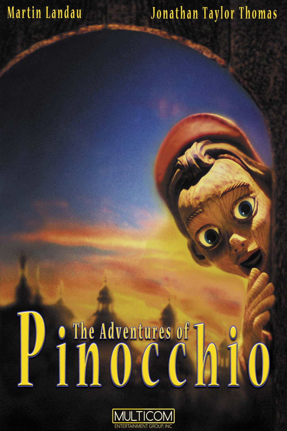 L'affiche du film The Adventures of Pinocchio