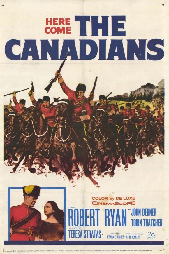 L'affiche du film The Canadians