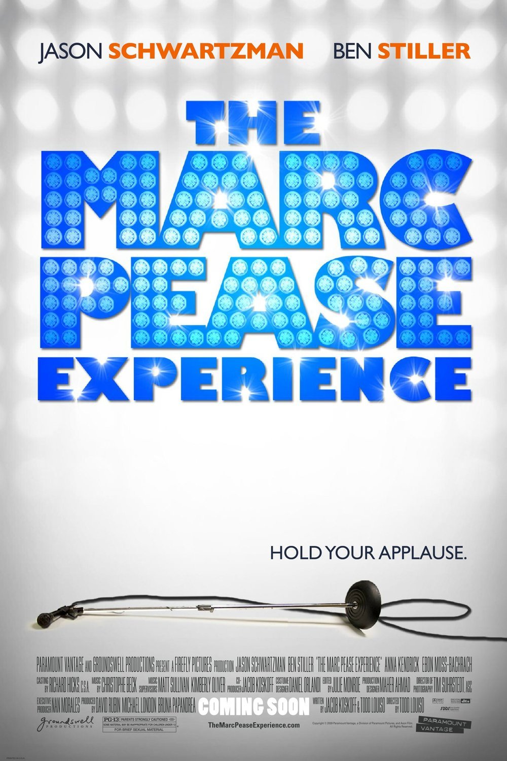 L'affiche du film The Marc Pease Experience