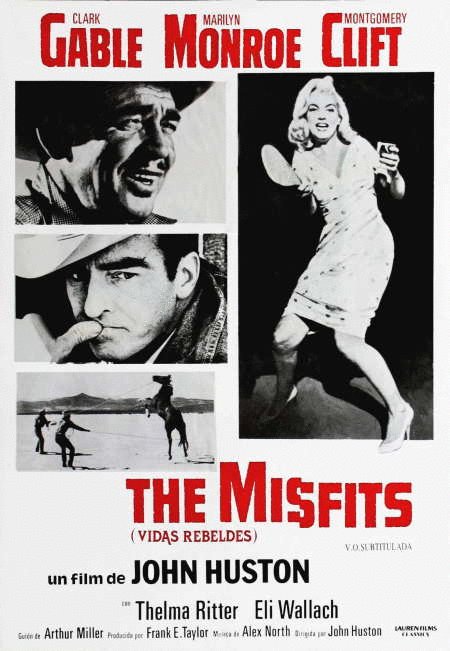 L'affiche du film The Misfits