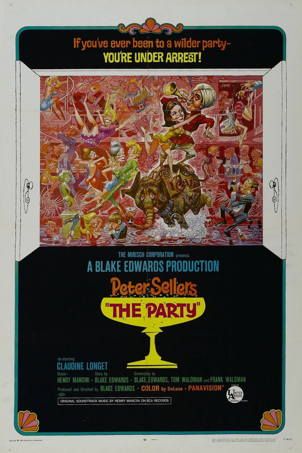 L'affiche du film The Party