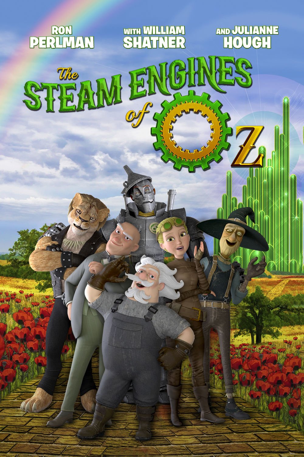 L'affiche du film The Steam Engines of Oz