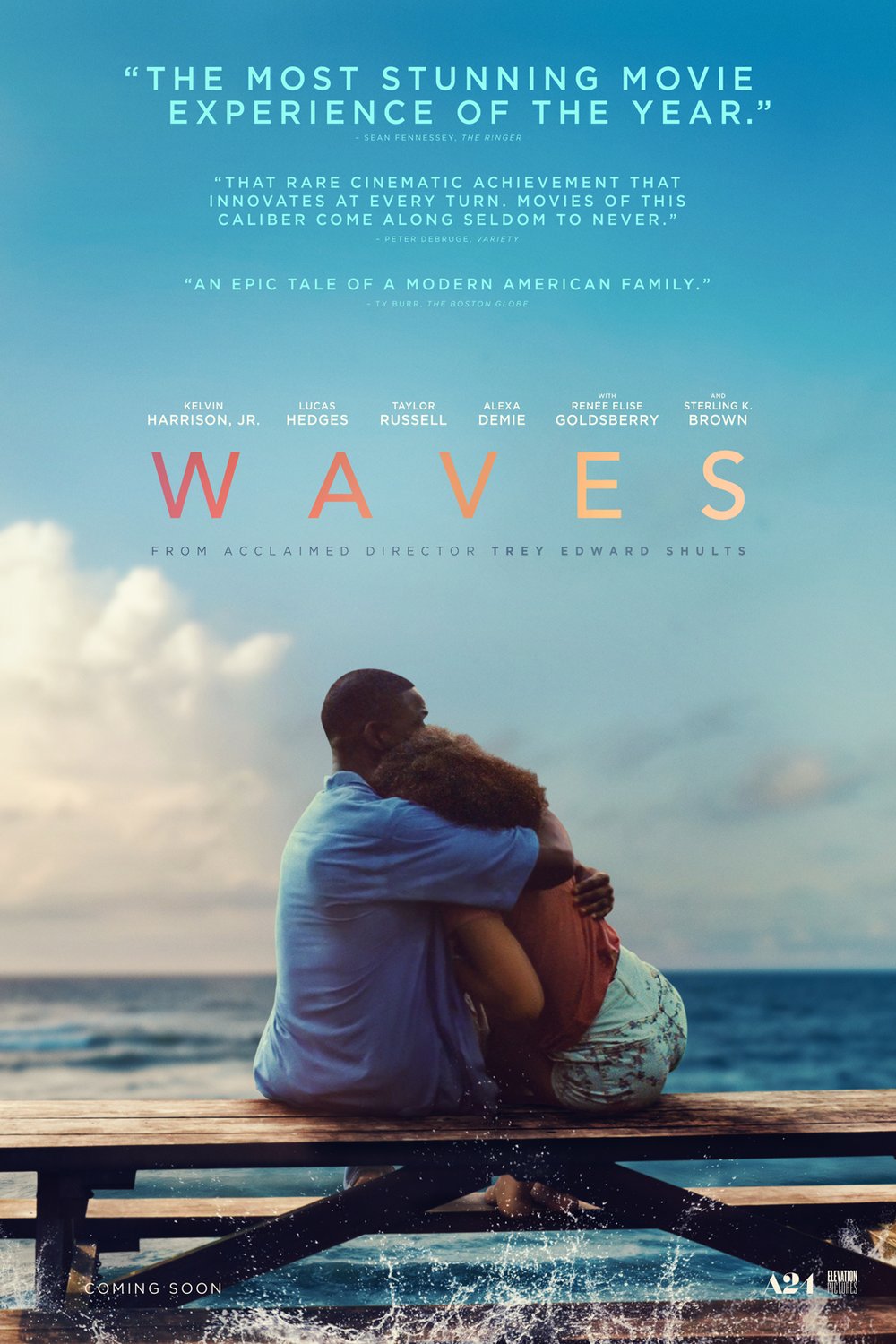 L'affiche du film Waves