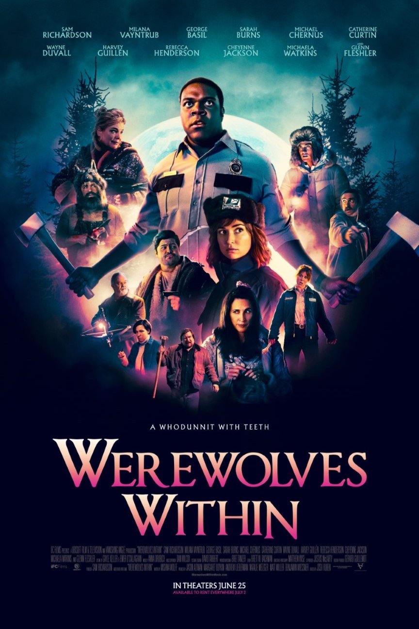 L'affiche du film Werewolves Within [2021]
