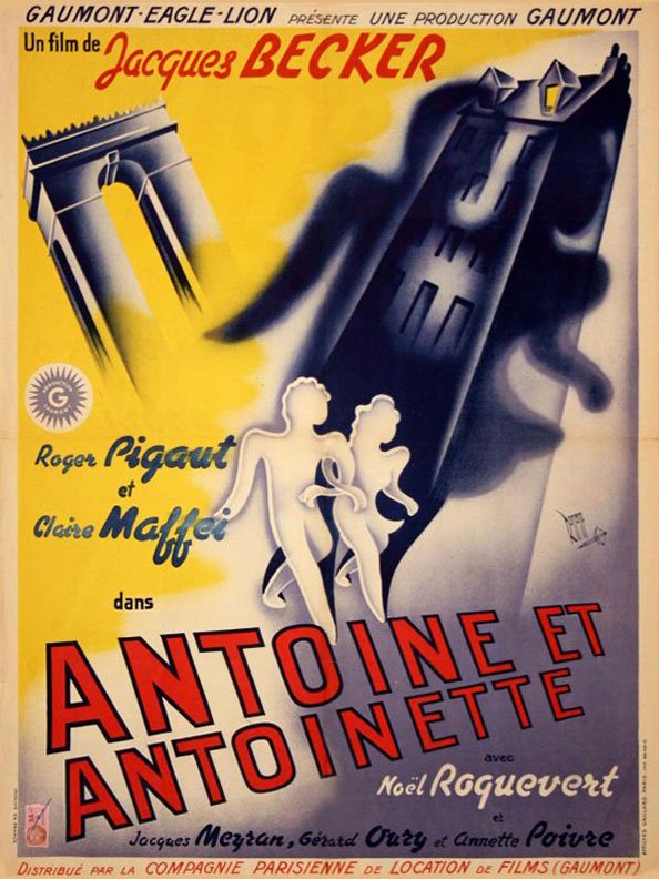 L'affiche du film Antoine et Antoinette