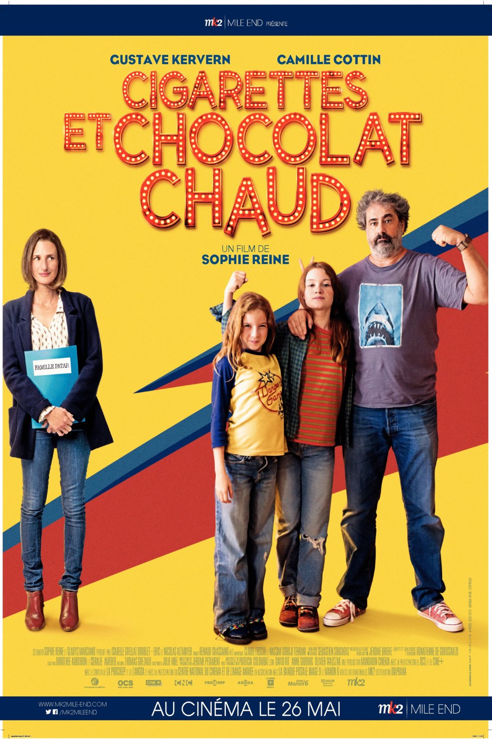L'affiche du film Cigarettes et chocolat chaud
