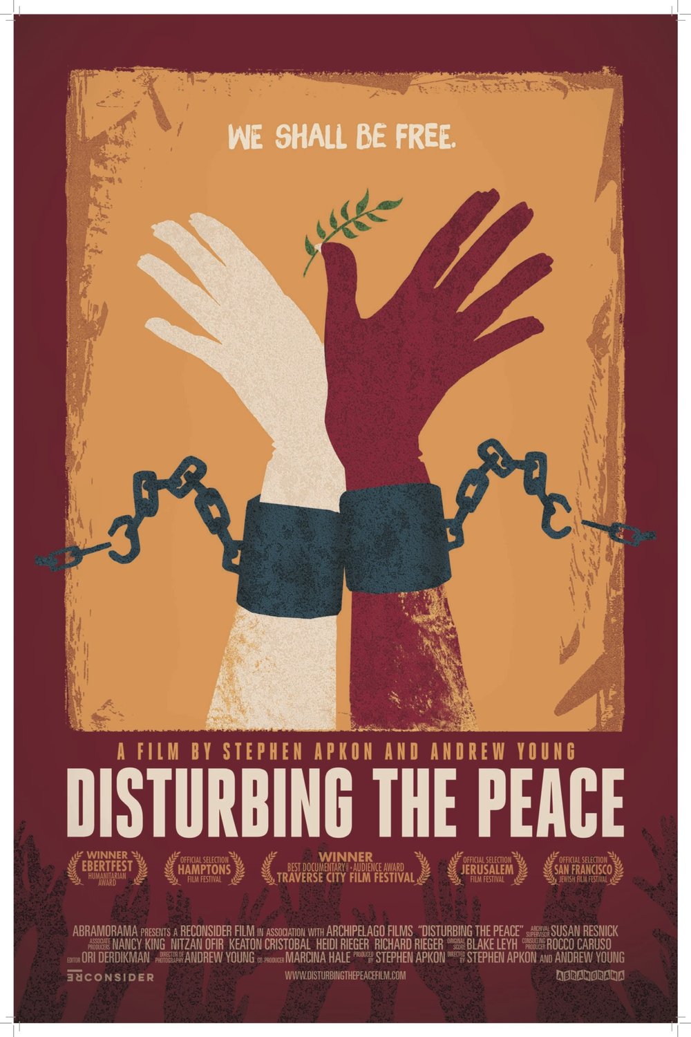 L'affiche du film Disturbing the Peace
