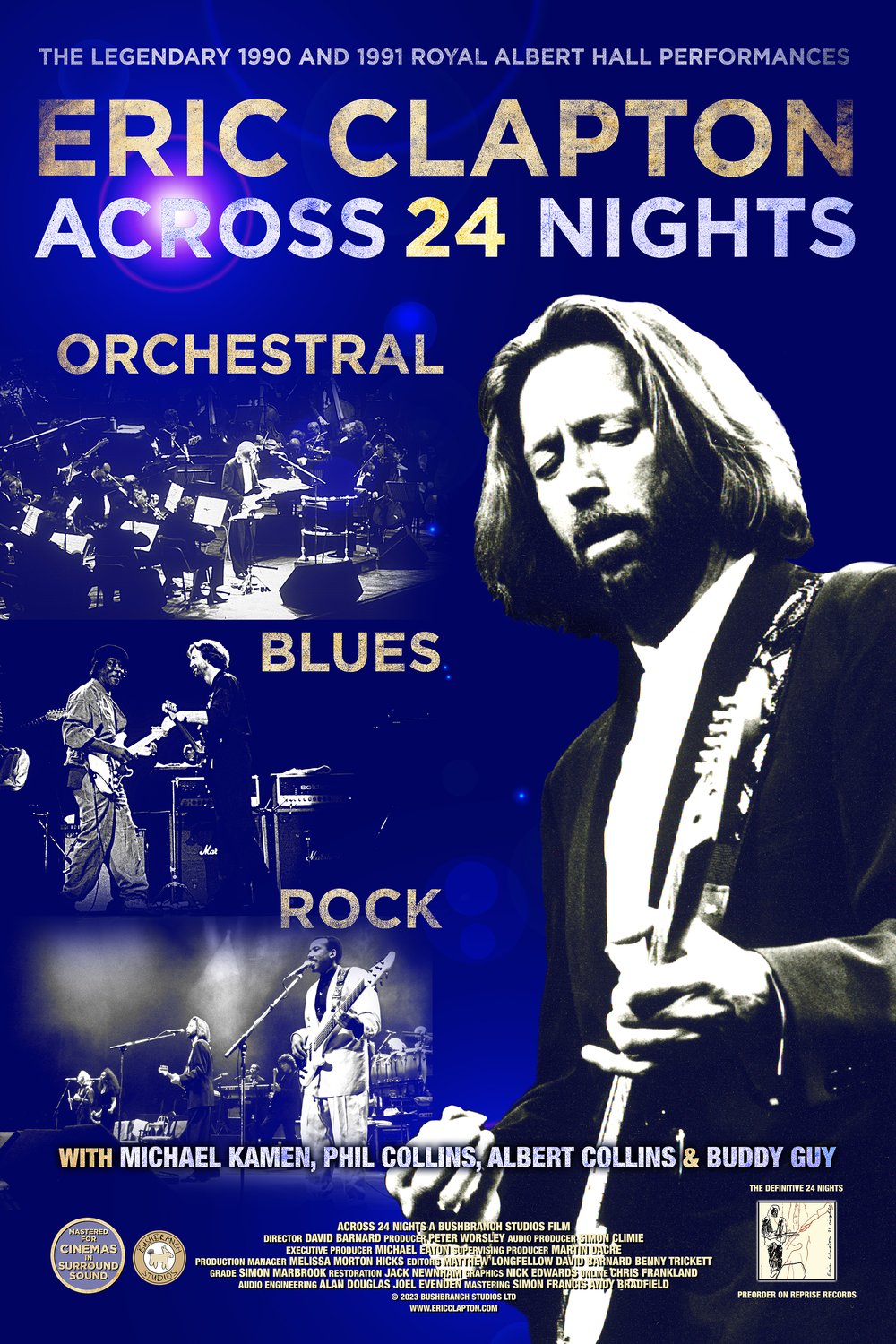 Eric Clapton Across 24 Nights (2023) by David Barnard