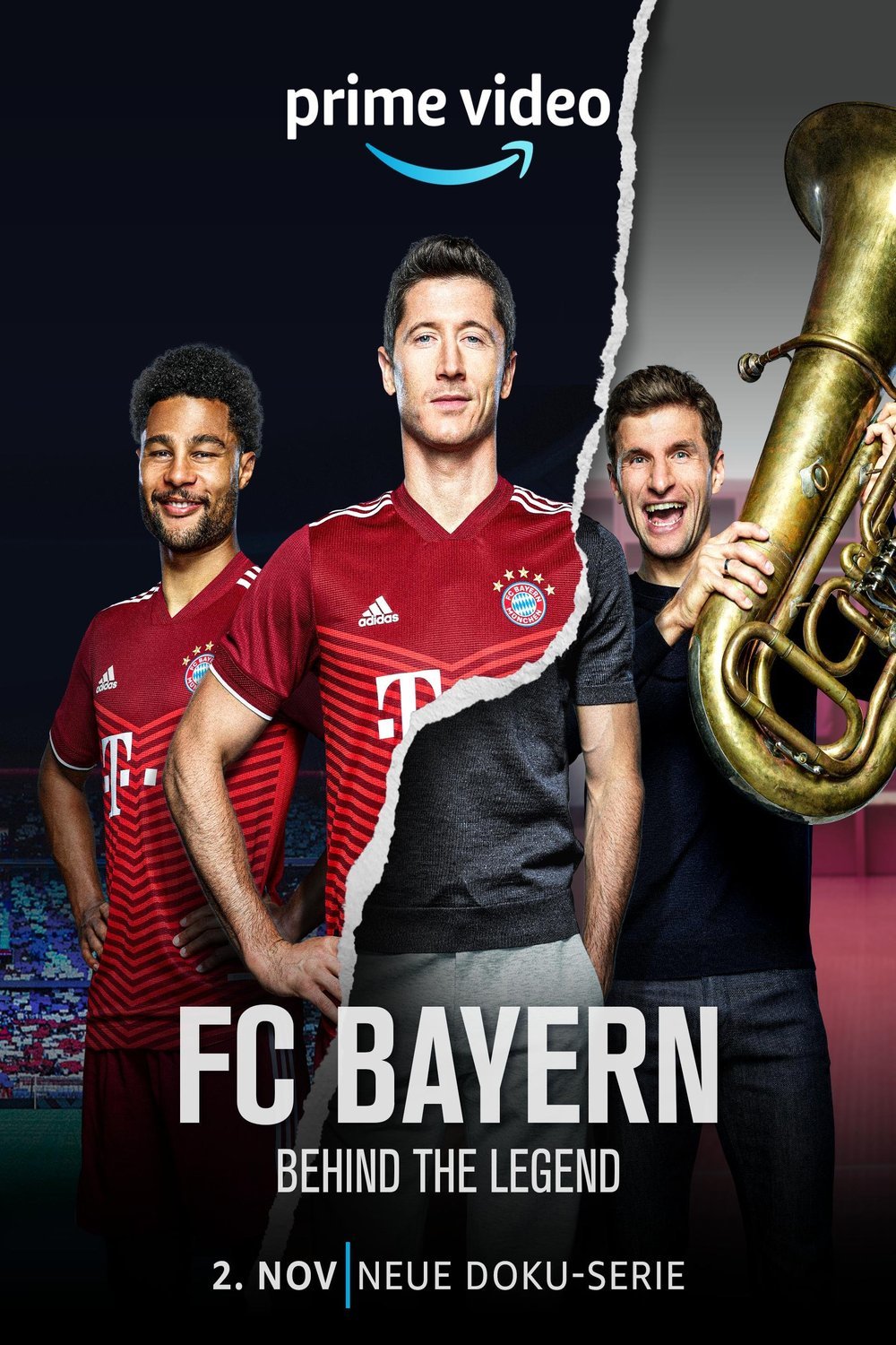 German poster of the movie FC Bayern - Behind the Legend