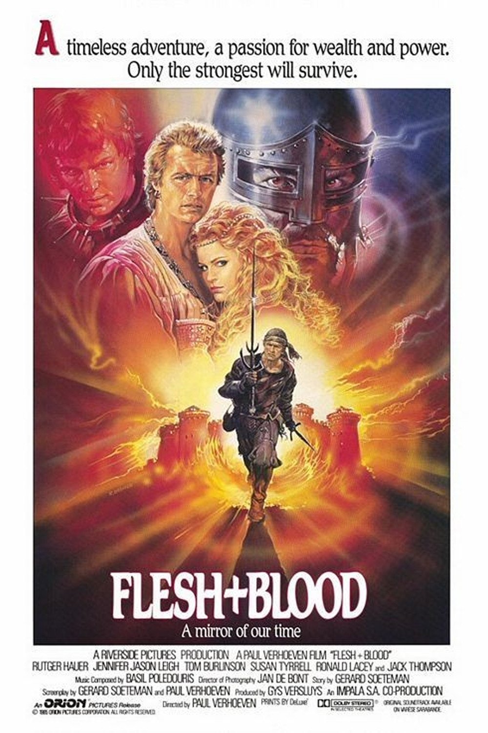 L'affiche du film Flesh+Blood
