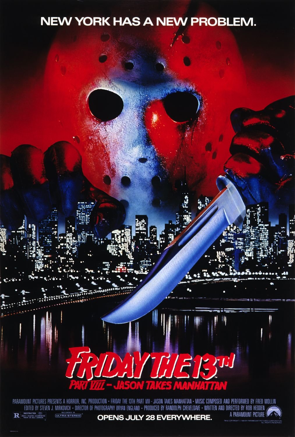 Poster of the movie Friday the 13th Part VIII: Jason Takes Manhattan [1989]