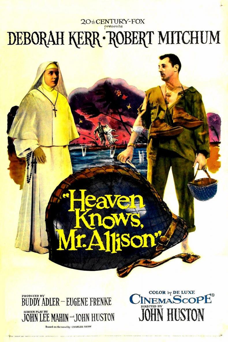 L'affiche originale du film Heaven Knows, Mr. Allison en japonais