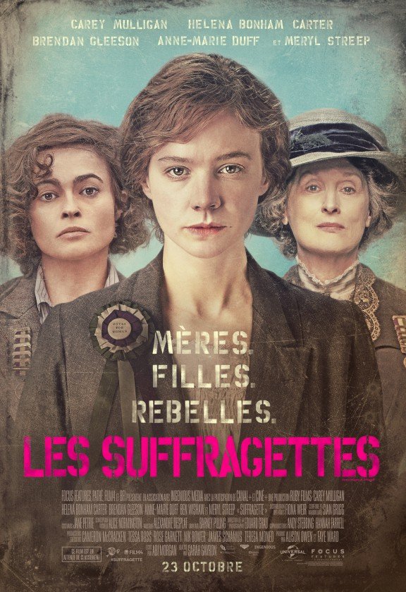 Poster of the movie Les Suffragettes