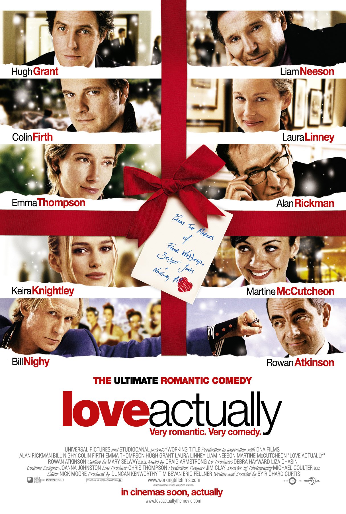L'affiche du film Love Actually