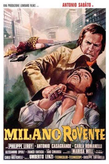 L'affiche du film Milano rovente