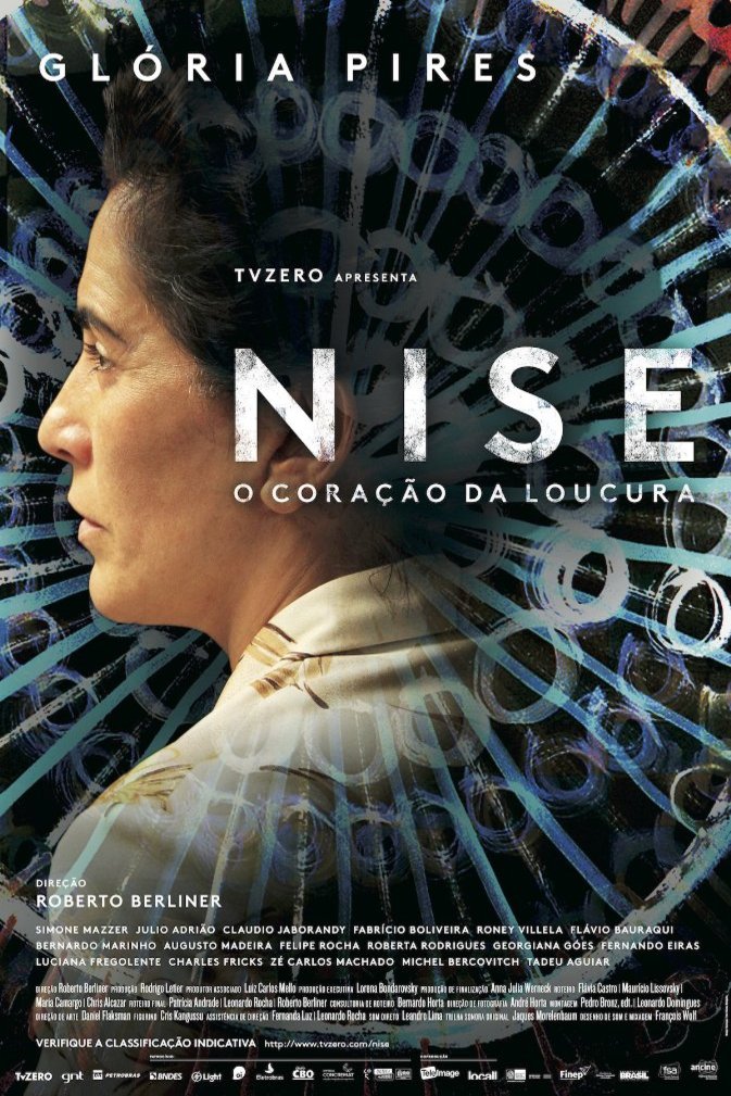 Portuguese poster of the movie Nise: O Coração da Loucura
