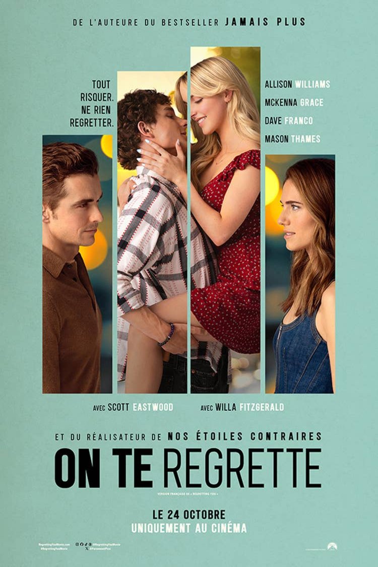 L'affiche du film On te regrette