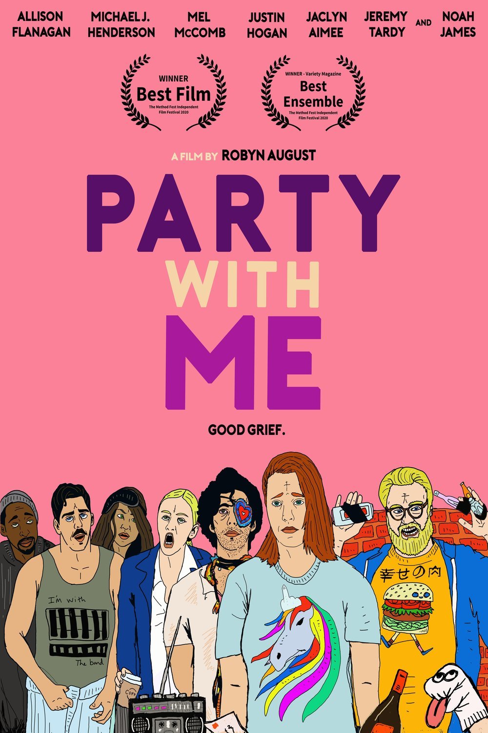 L'affiche du film Party with Me [2020]