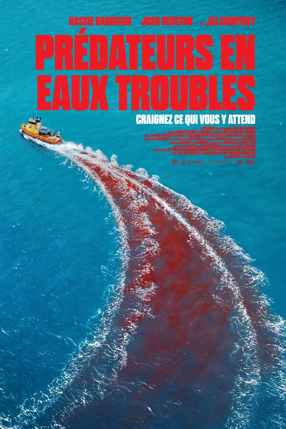 L'affiche du film Prédateurs en eaux troubles [2025]
