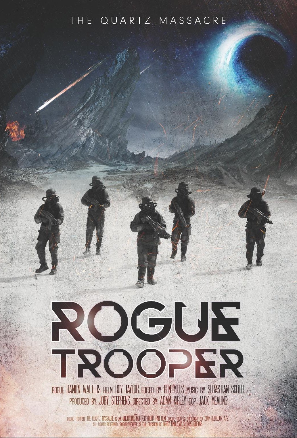 L'affiche du film Rogue Trooper [2026]