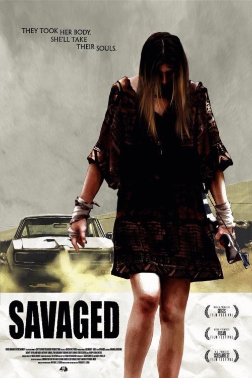 L'affiche du film Savaged