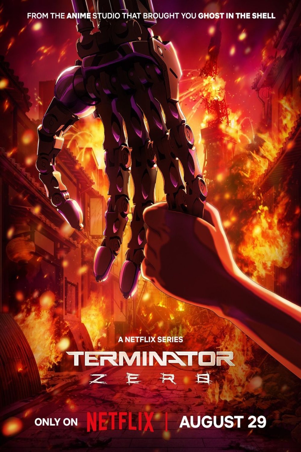 L'affiche du film Terminator Zero
