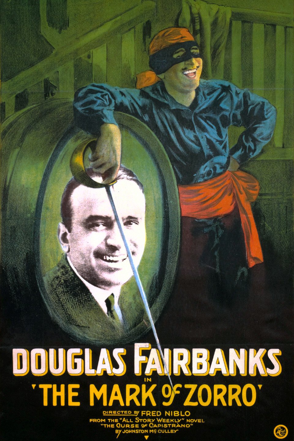 L'affiche du film The Mark of Zorro