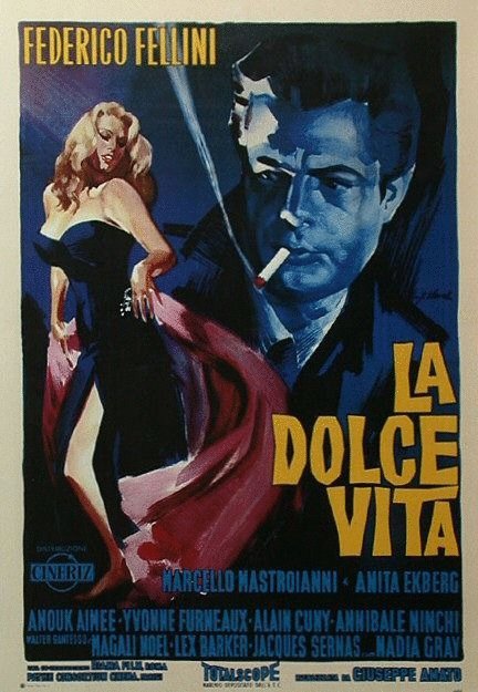 L'affiche du film La Dolce Vita