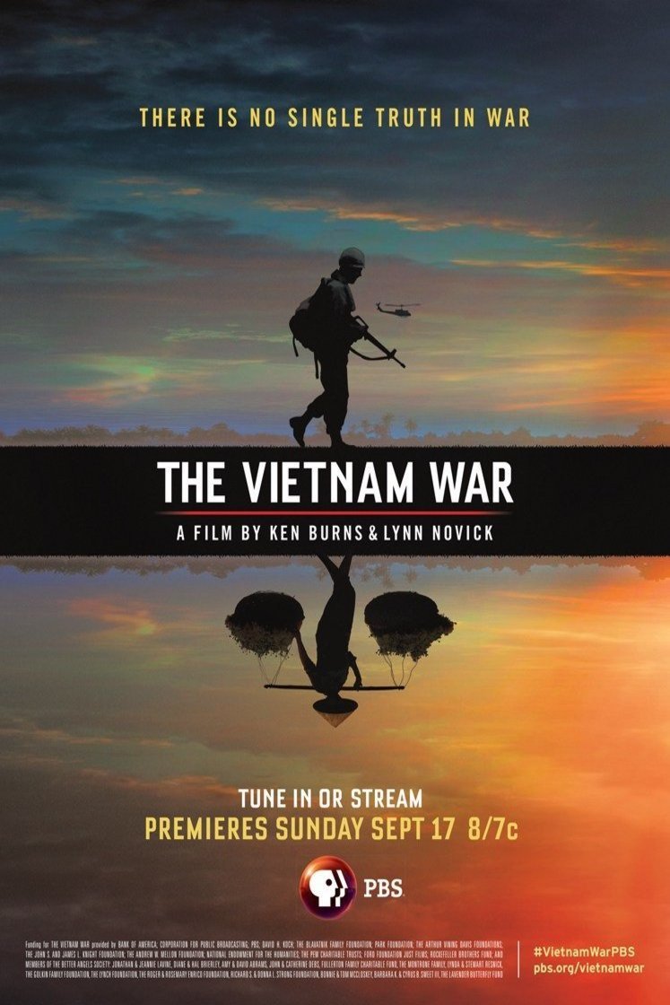 L'affiche du film The Vietnam War