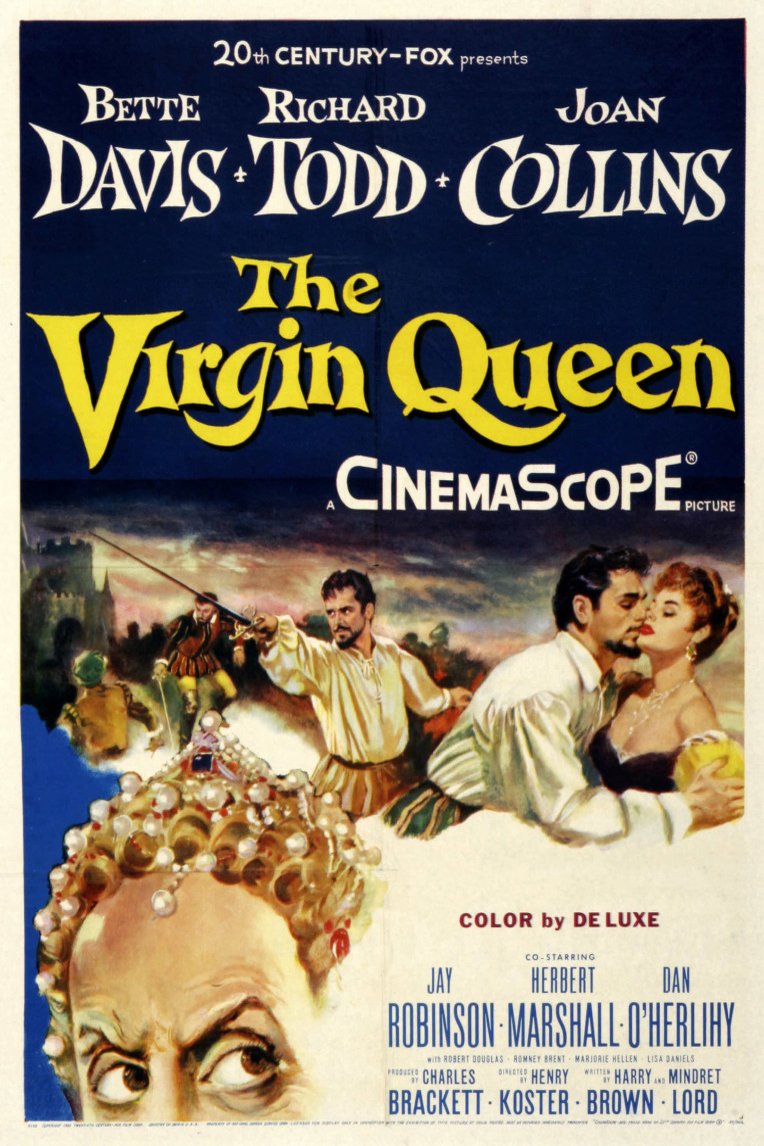 L'affiche du film The Virgin Queen [1955]