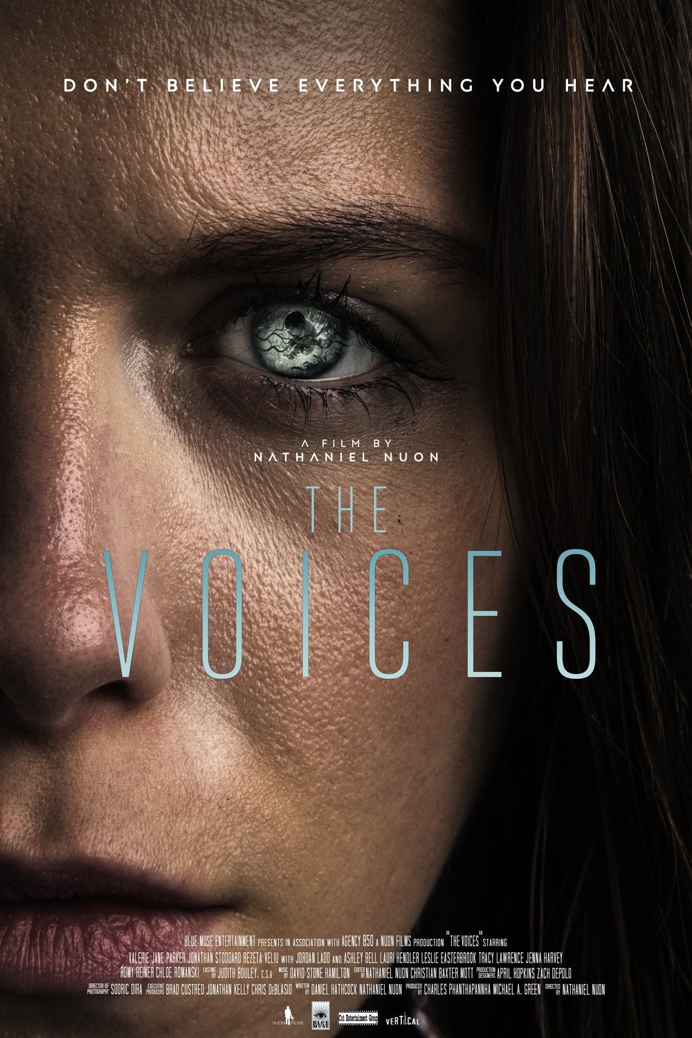 L'affiche du film The Voices